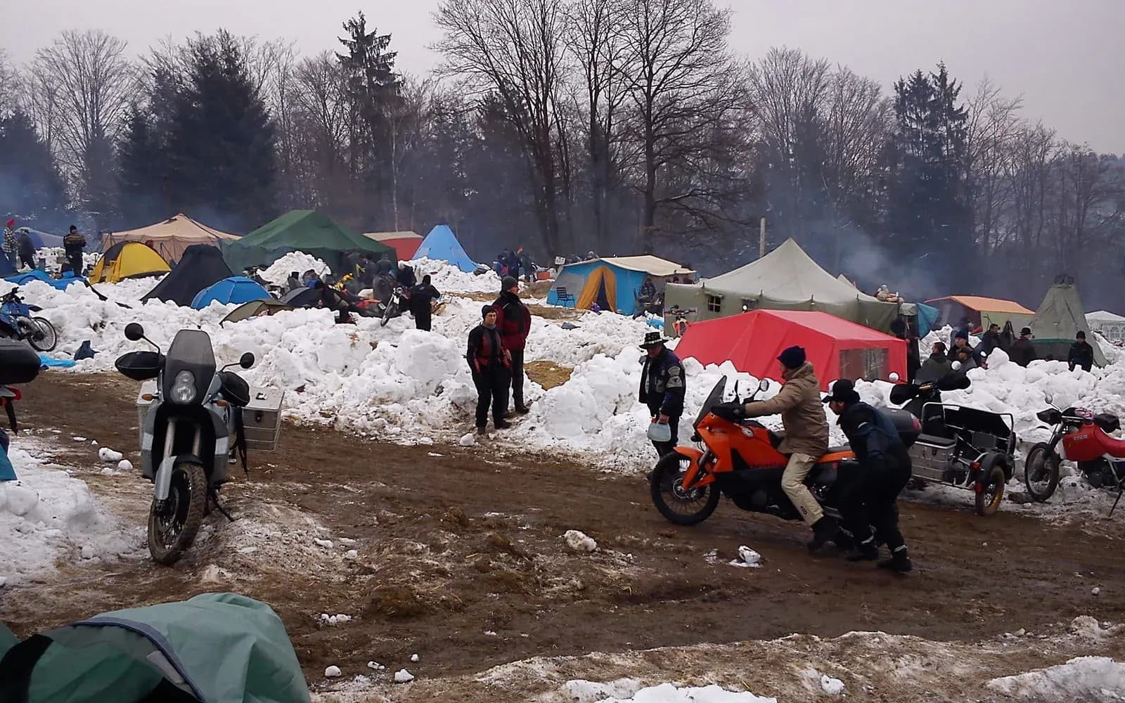 The Elephant Rally: Motorcycling's Great Test of Winter